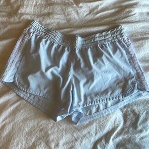 Adidas Baby Blue Athletic Shorts